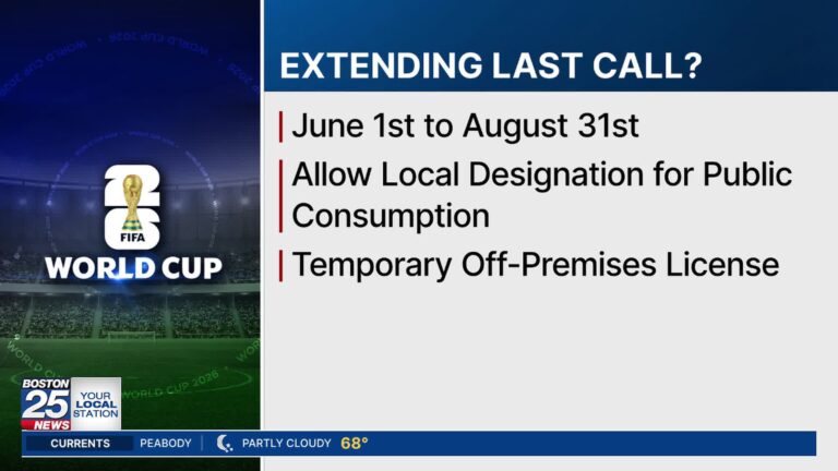 Proposed bill could extend bar hours in Massachusetts for World Cup celebrations
