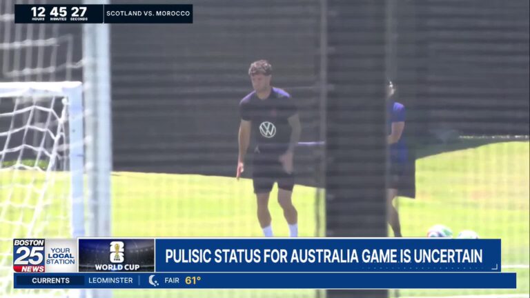 2026 World Cup: US looks to keep momentum vs. Australia today, with or without Pulisic