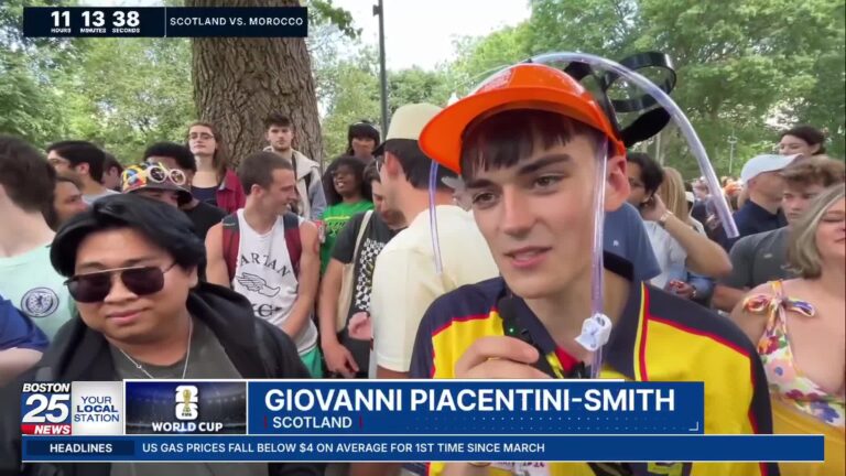 Tartan Army fan goes viral in Boston, draws crowds, and breaks record during World Cup stay