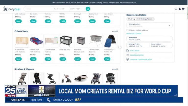 Traveling to Boston for the World Cup? This rental service can help families pack less