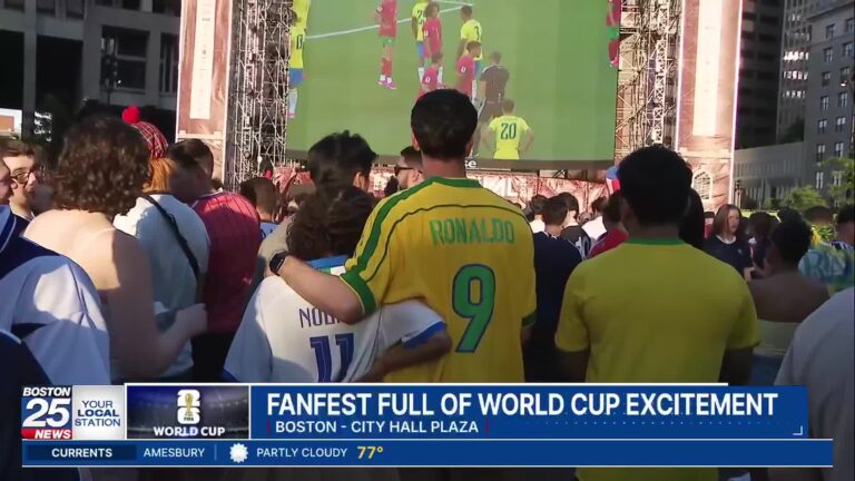 FIFA Fan fest takes over Boston City Hall Plaza